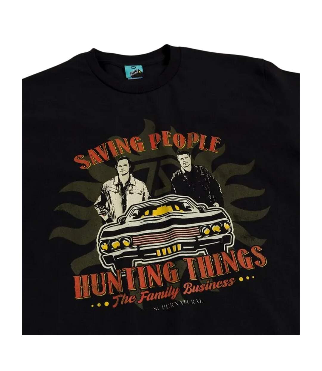 Unisex Adult The Family Business T-shirt Black Supernatural-3