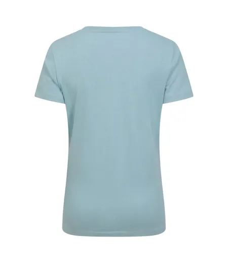 Womens/ladies Discover Bournemoth Printed T-shirt Blue Mountain Warehouse