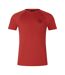 T-shirt Manches Raglan Loop Homme Rouge Orange Endura-1