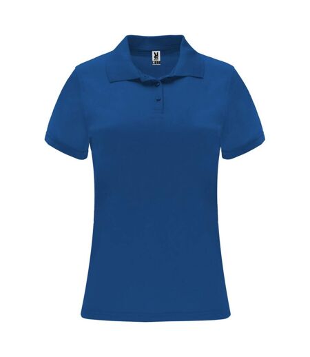 Roly Womens/Ladies Monzha Short-Sleeved Sports Polo Shirt (Royal Blue)