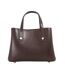Sac À Main Motif/style Tissé Deavie Taille Unique Marron Foncé Dune London-2