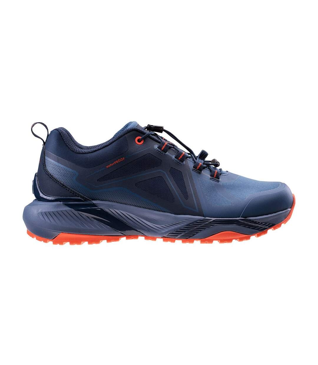 Chaussures De Marche Omelio Homme Bleu Marine Denim Foncé Orange Sanguine Elbrus-3