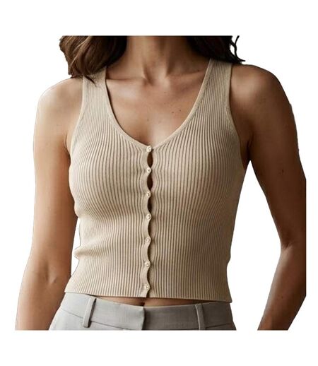 Top ecru femme vero moda gold