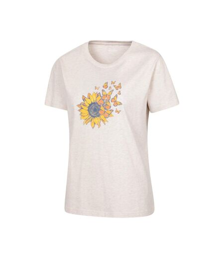 T-shirt femme beige clair Mountain Warehouse