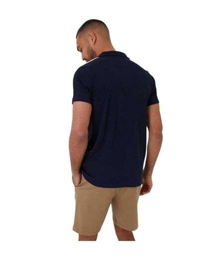 Mens Kirkby Polo Shirt Navy Threadbare