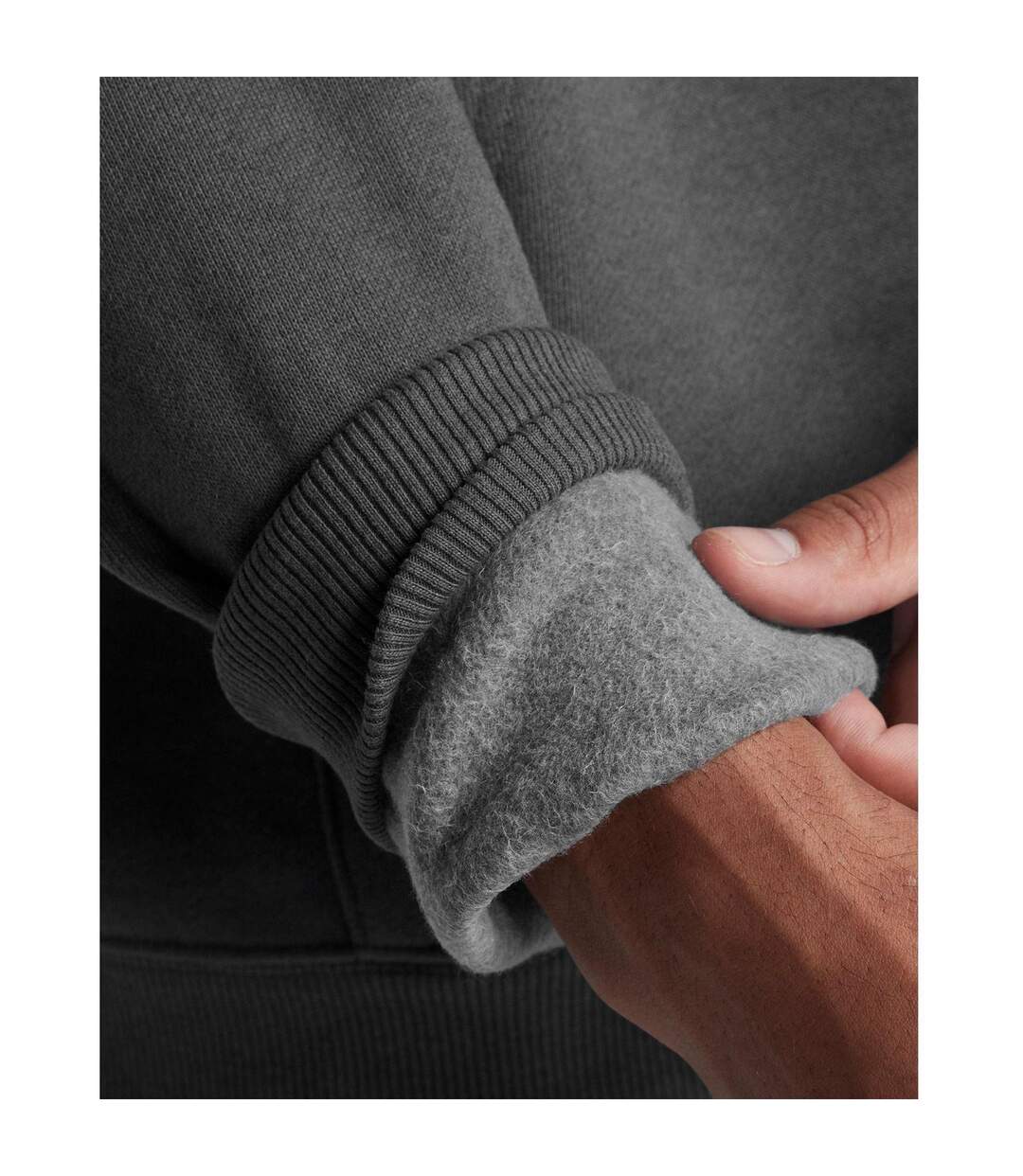 Mens Curry Splash Fleece Hoodie Grey Under Armour-4