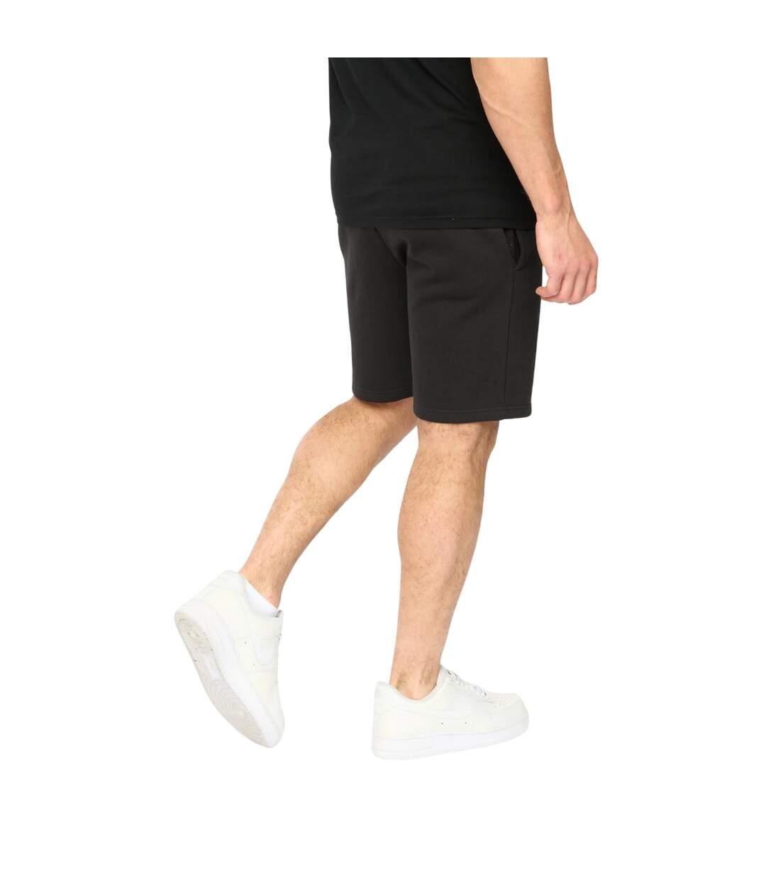 Mens Kensby Shorts Black Crosshatch-3