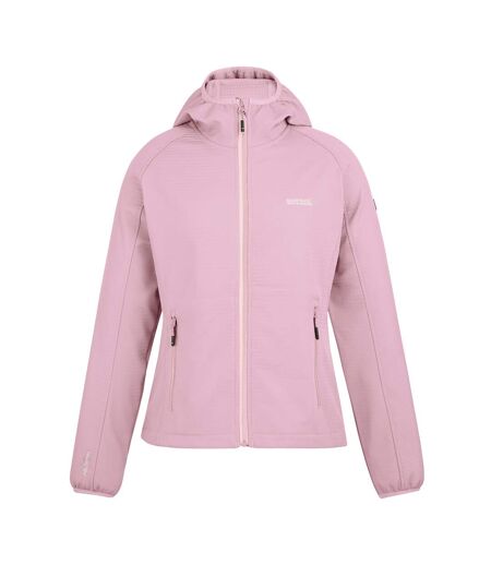Womens/ladies Soft Shell Jacket Powder Lilac Regatta