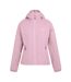 Womens/ladies Soft Shell Jacket Powder Lilac Regatta-2