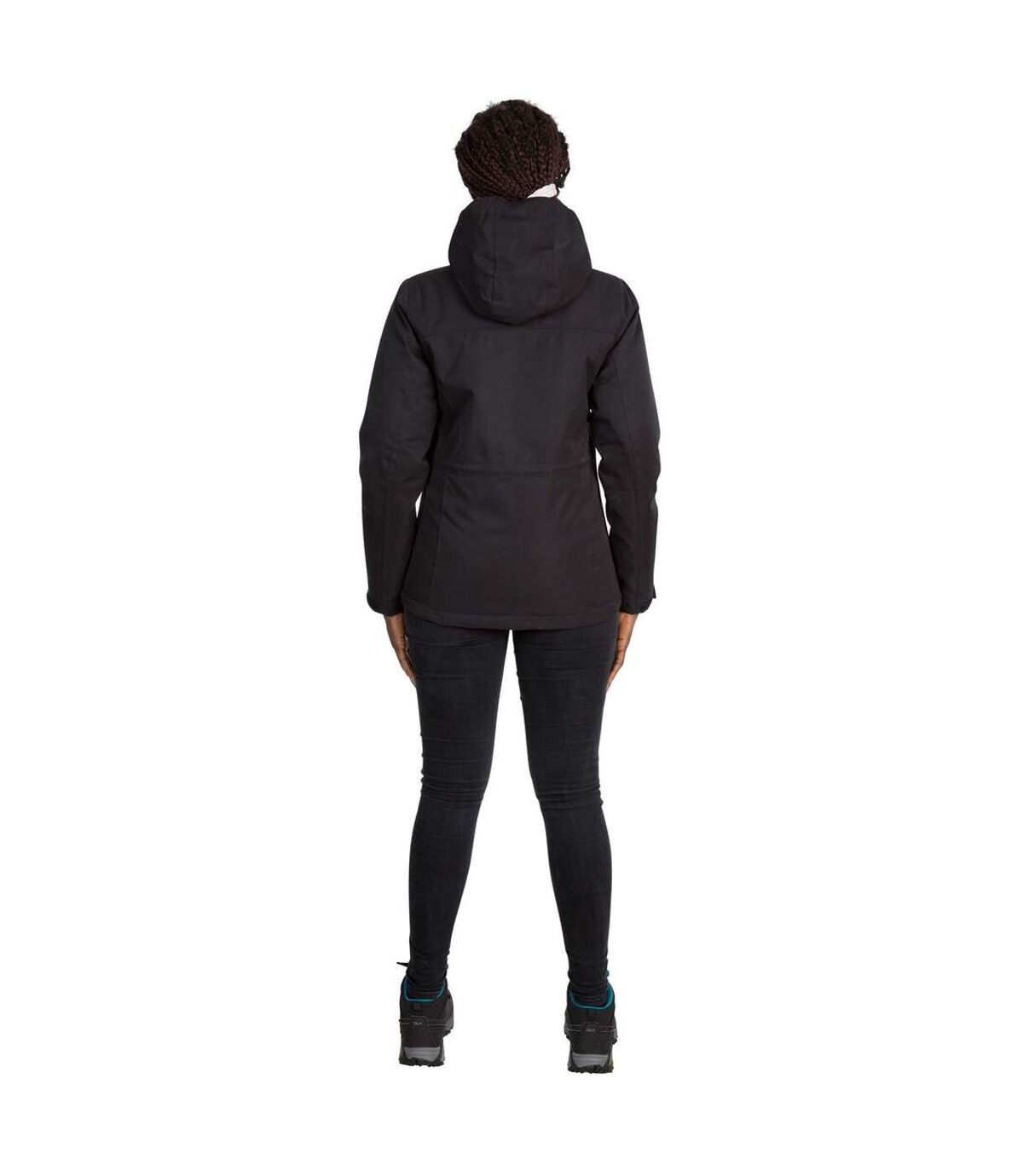 Trespass Womens/Ladies Mendell Waterproof Jacket (Black) - UTTP4761