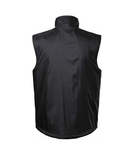 Veste Sans Manches Motif/style Logo Homme Gris Foncé Rimeck