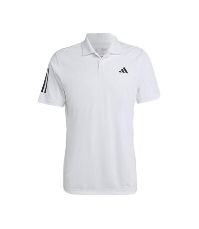 Polo Blanc Homme Adidas Club 3str - L