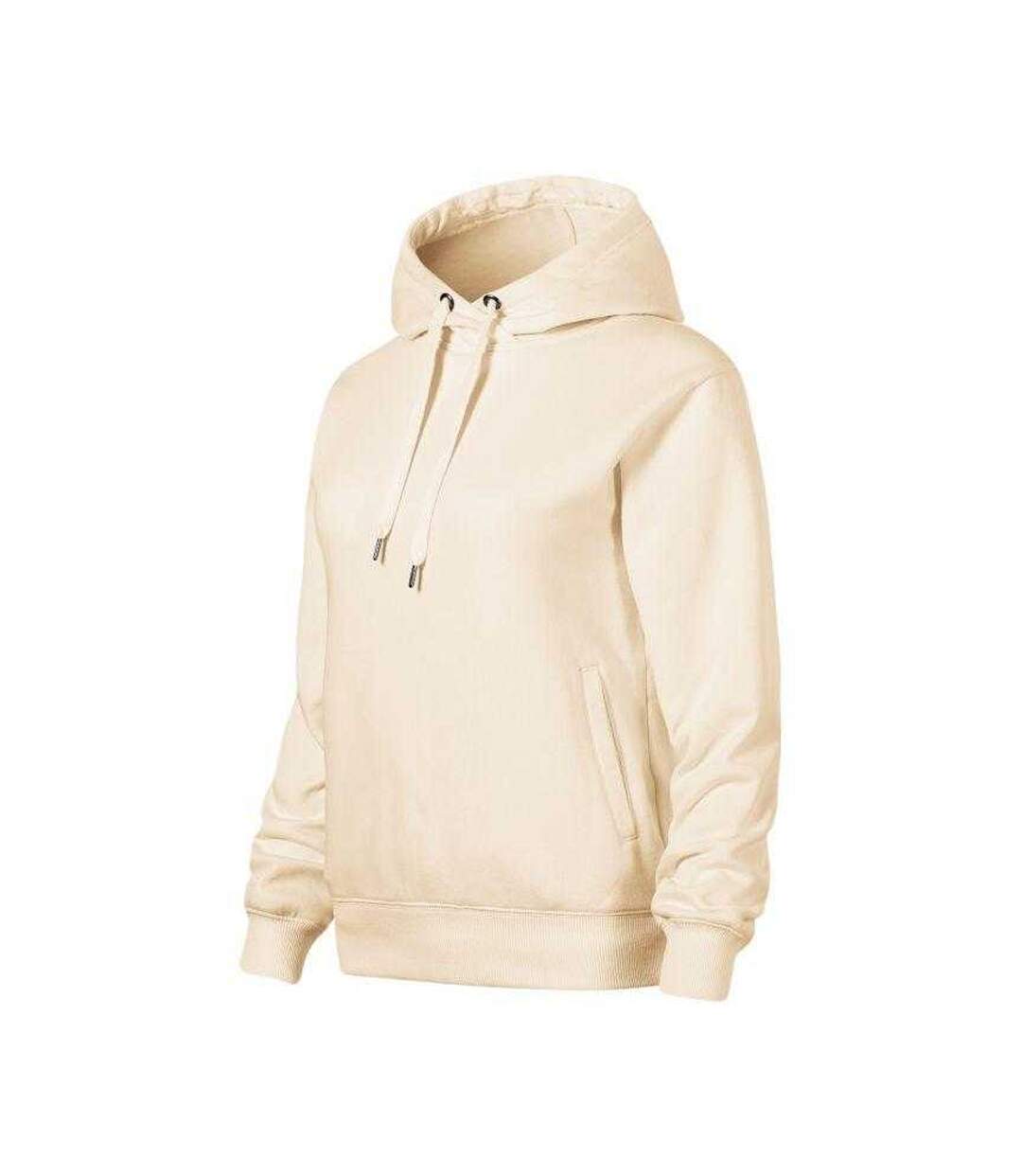Sweat À Capuche Moon Femme Beige Malfini-1
