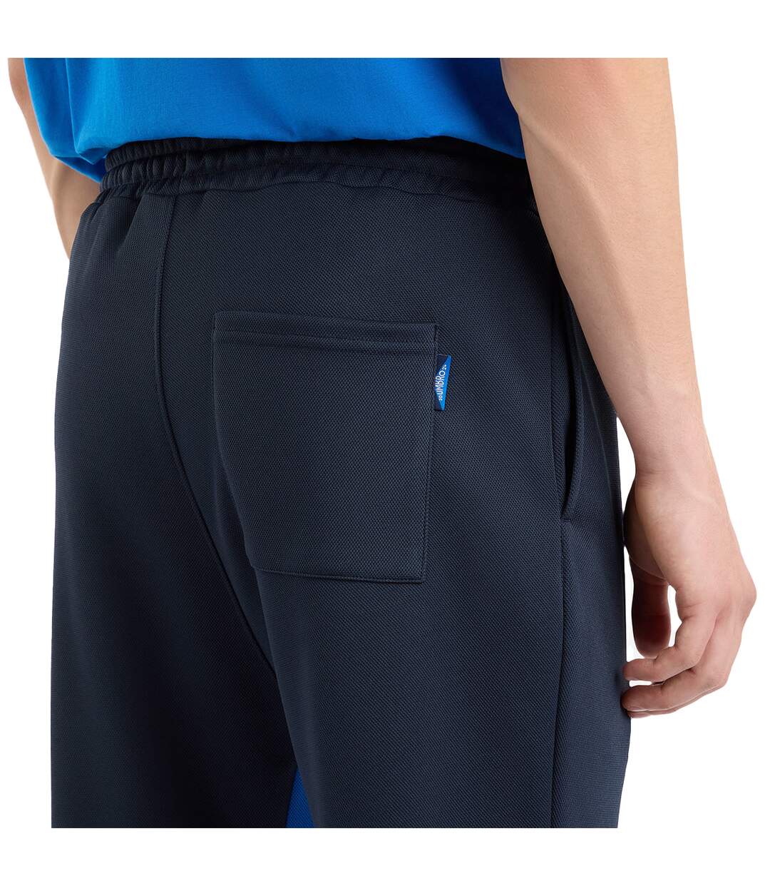 Mens drill pants dark navy/victoria blue Umbro-4