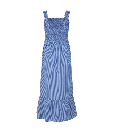 Robe Longue Motif/style À Rayures Femme Bleu Jack Wills