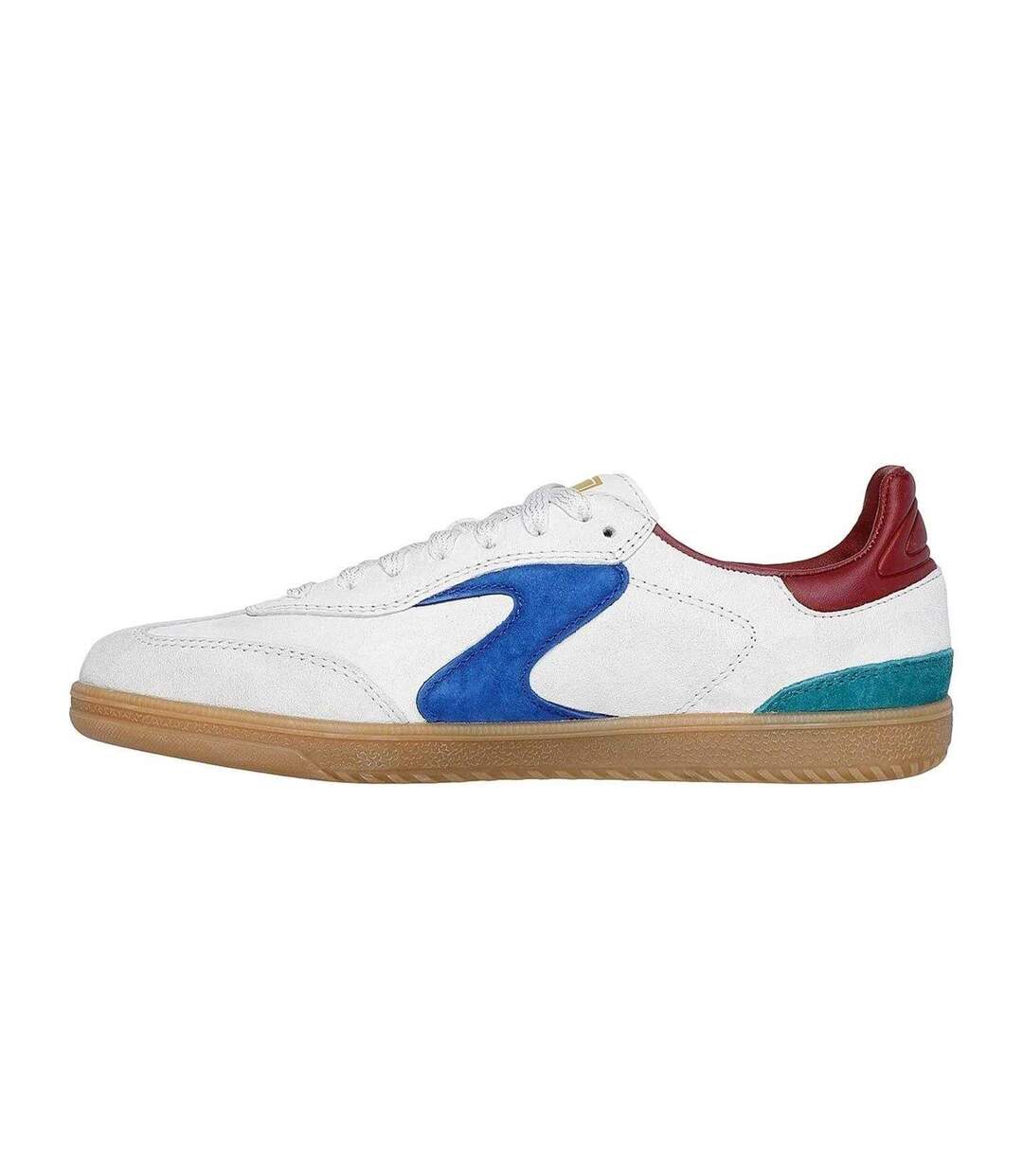 Womens/ladies Hotshot For The Win Suede Trainers Light Grey Skechers-2