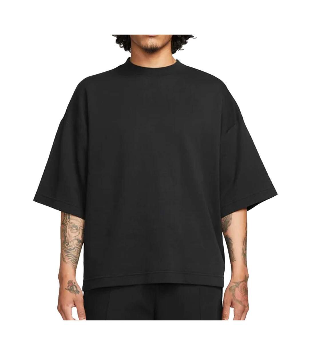 T-shirt Noir Homme Nike Tch - L-1