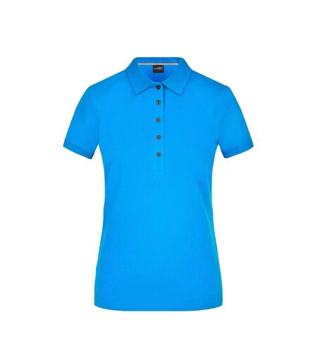 Polo Femme Bleu James And Nicholson