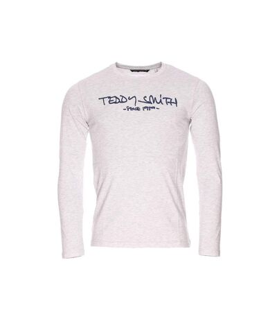 Tee-Shirt Ticlass 3 Homme gris Teddy Smith