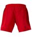 Short De Bain Motif/style Logo Métallique Homme Rouge Moschino-3