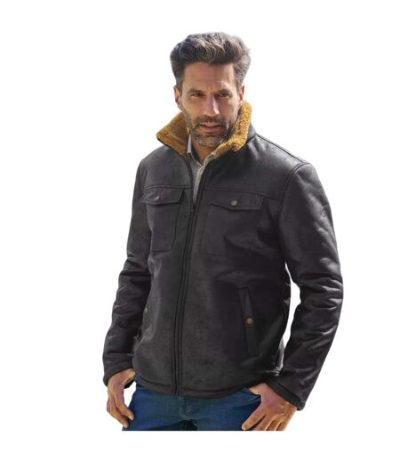 Blouson d´aviateur homme noir Atlas For Men