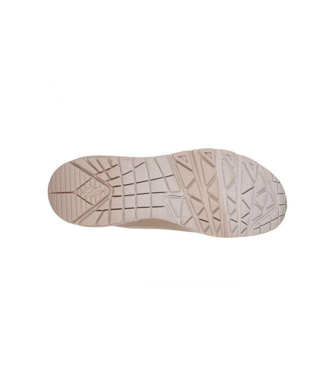 Baskets Uno Stand On Air Femme Rose Skechers-4