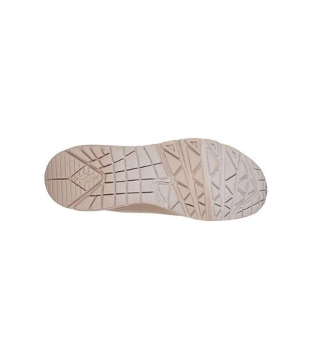 Baskets Uno Stand On Air Femme Rose Skechers