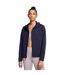 Womens/ladies Unstoppable Two Tone Sweat Jacket Blue Under Armour-4