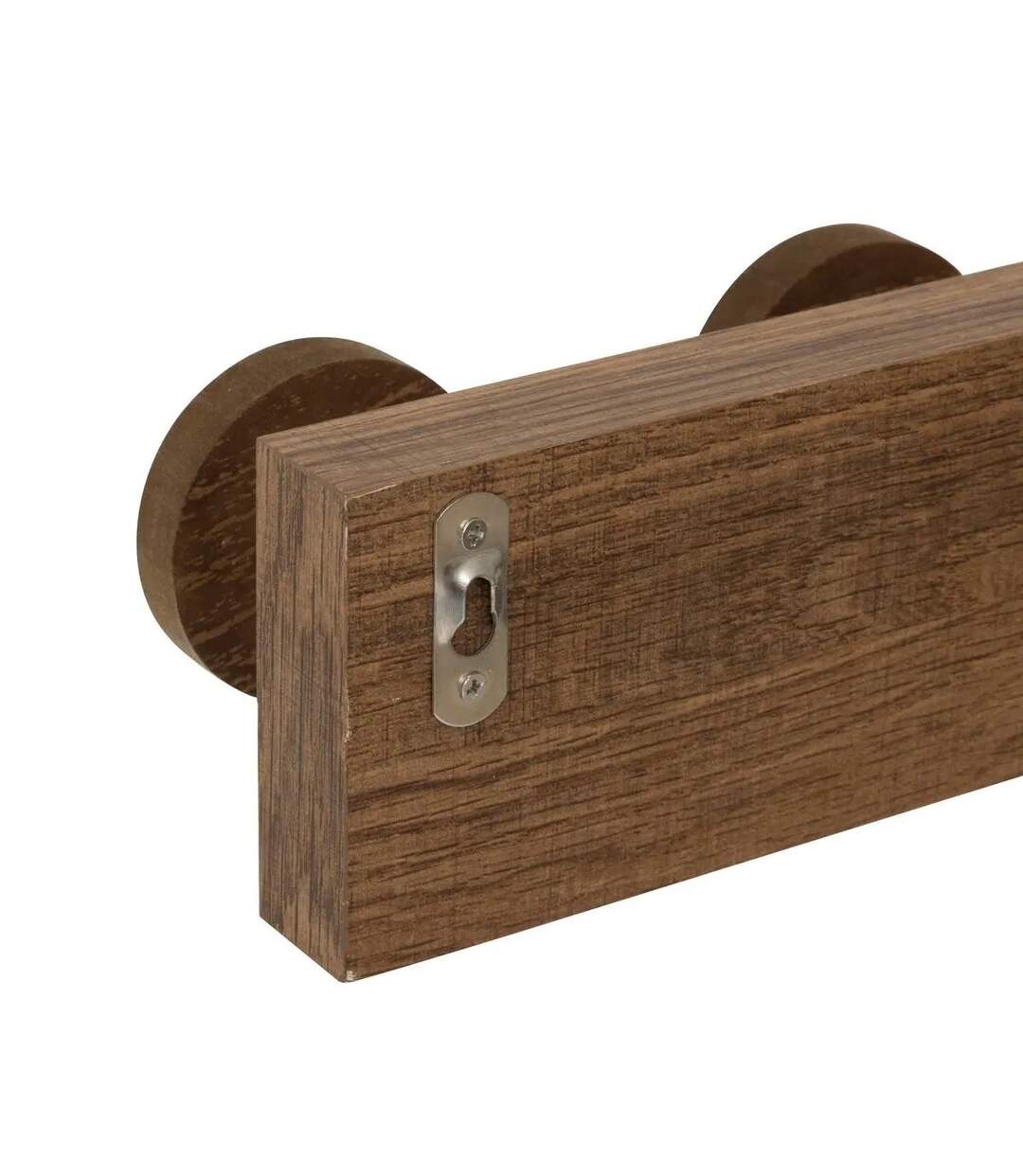 Patère 6 Tiges Design Côme 58cm Marron-2
