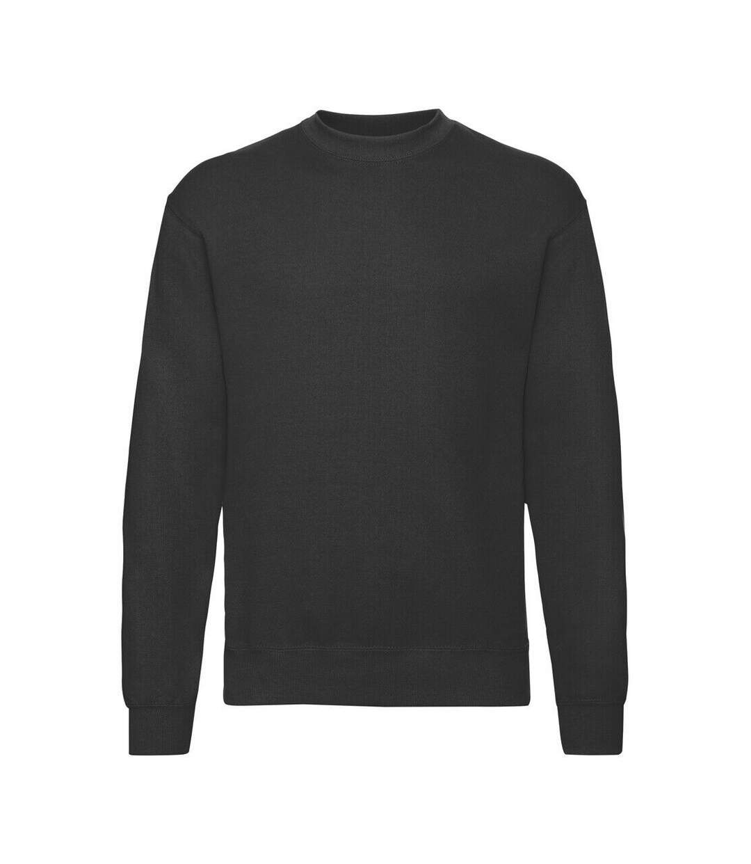 Sweat homme noir Fruit of the Loom-1