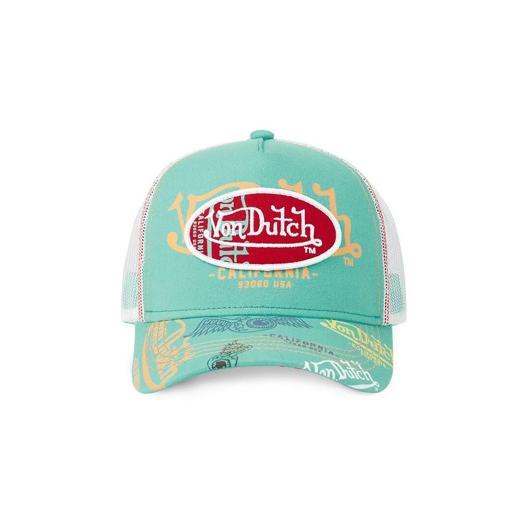 Casquette Trucker Brand Green Vondutch-2