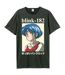 Unisex adult anime blink 182 t-shirt charcoal Amplified-1