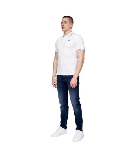 Polo hentyme homme blanc Henleys Henleys