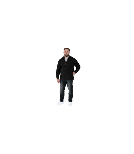 Veste Polaire Motif/style Logo Brodé Johnson Homme Noir Duke