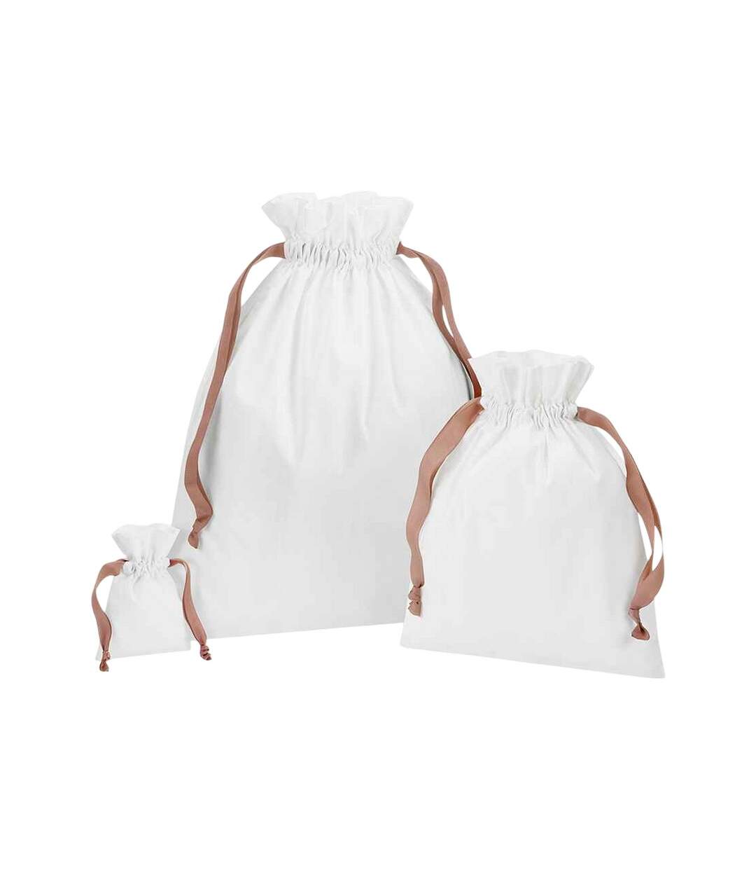 Sac Pour Cadeau 22 Cm X 15 Cm Blanc Doux Rose Doré Westford Mill-2