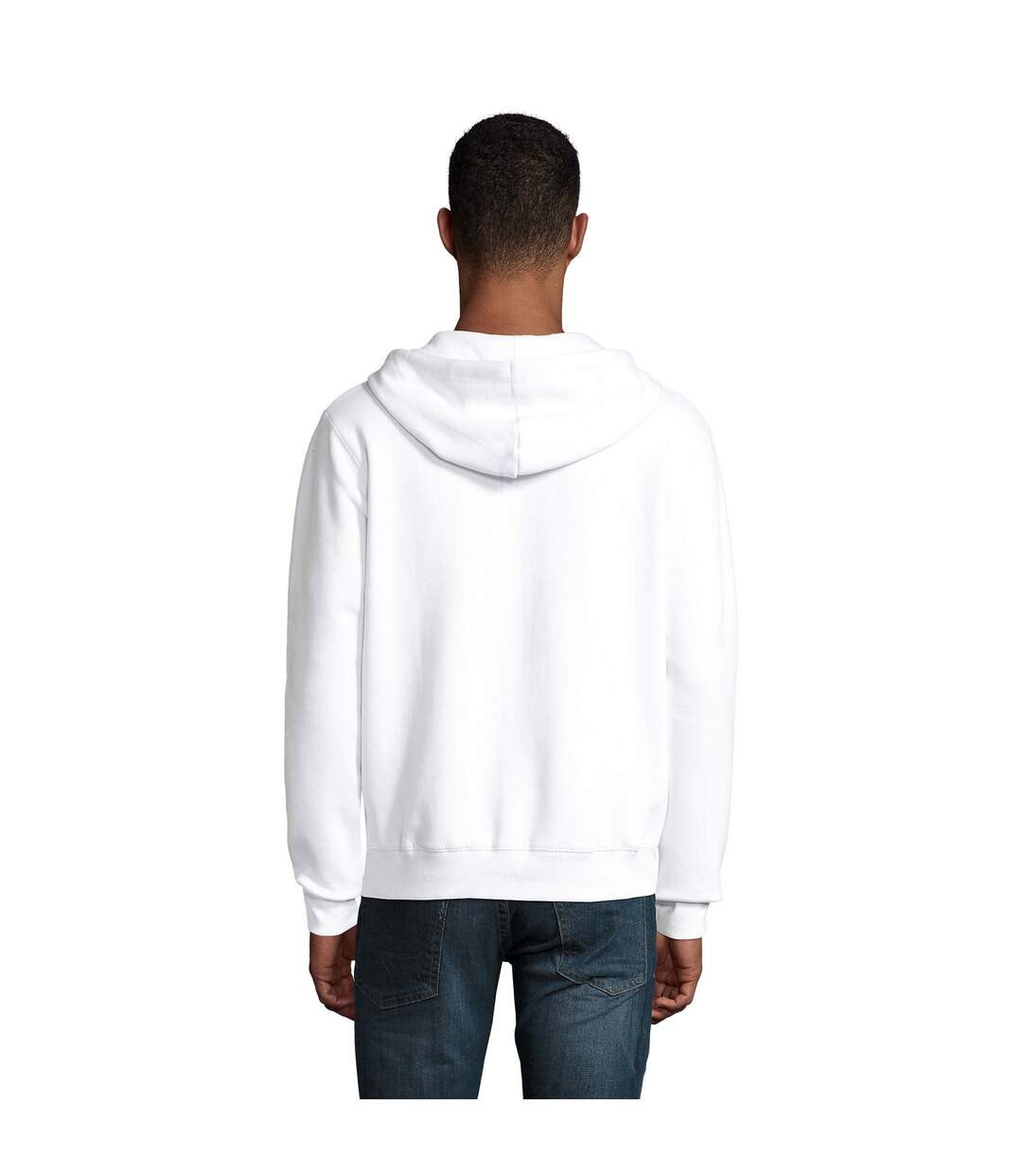 Veste À Capuche Spike Homme Blanc SOLS-2