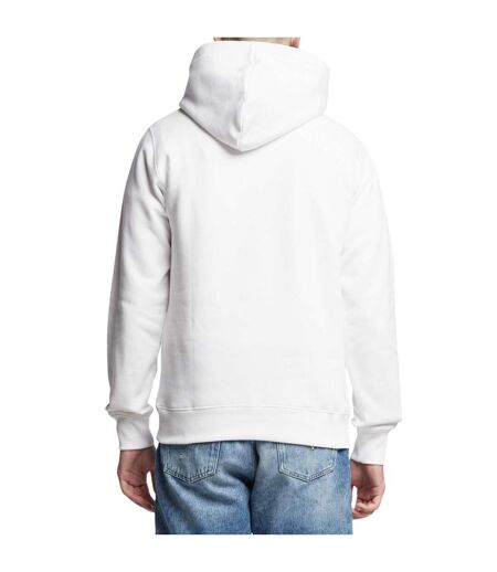 Sweat À Capuche Motif/style Logo Homme Blanc Vif Calvin Klein