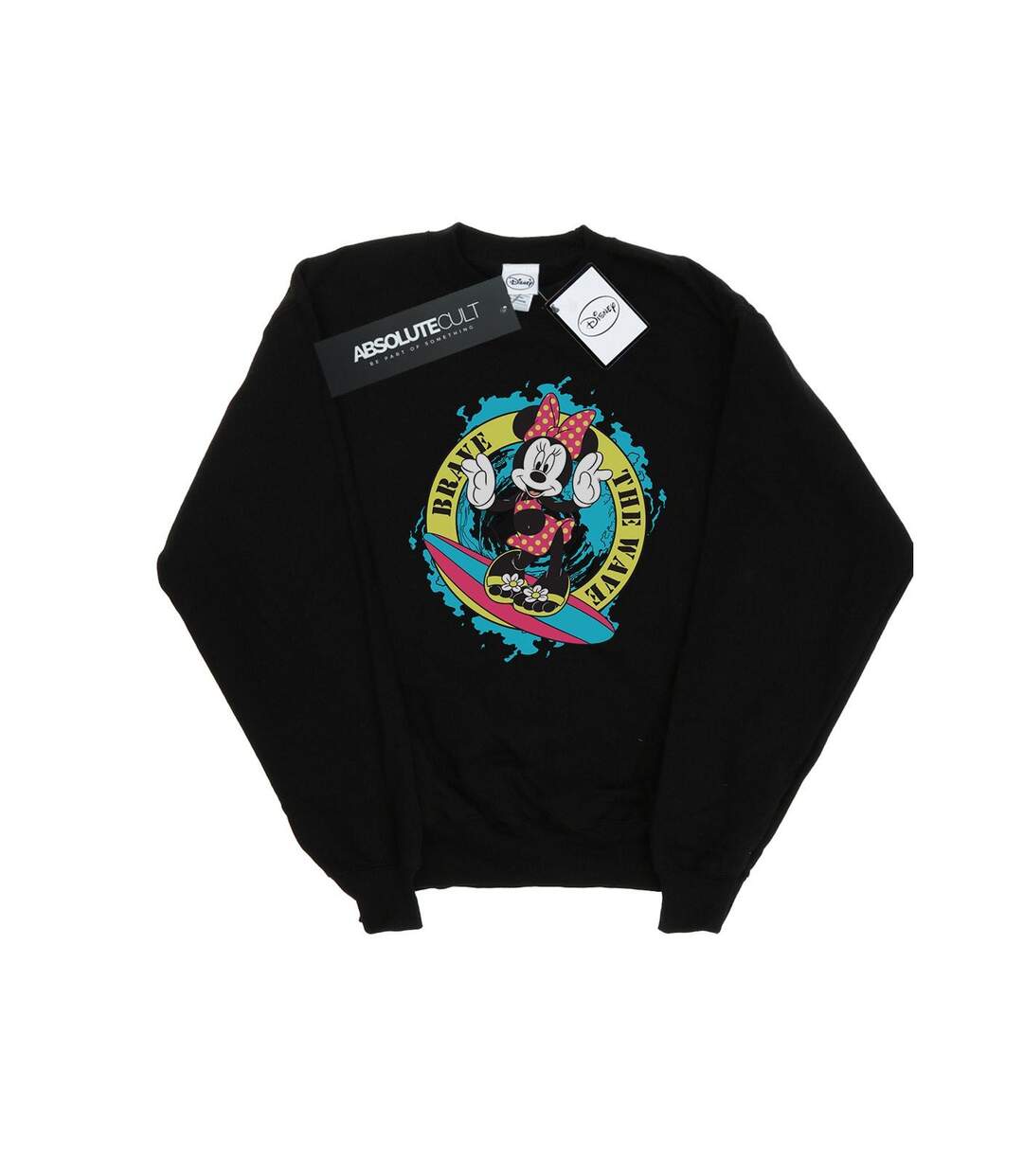 Disney Sweat Womens/Ladies Minnie Mouse Brave The Wave (Noir) - UTBI27497-1
