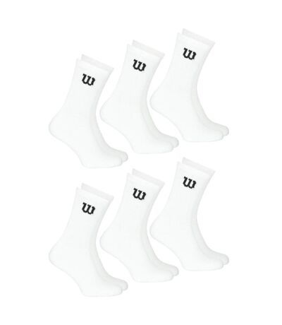 Lot de 6 chaussettes hautes homme Sport Wilson