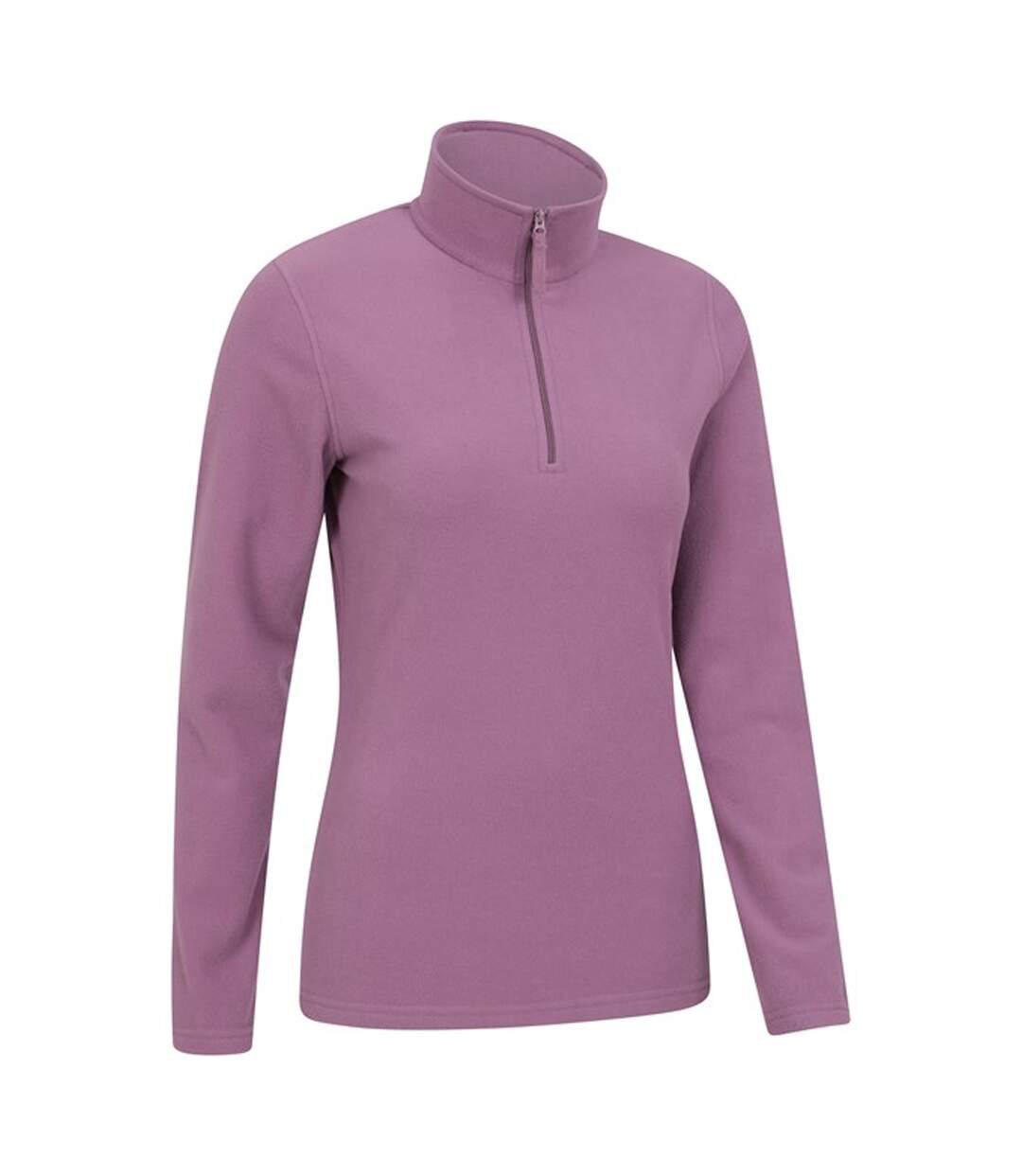 Womens/ladies Camber Ii Fleece Top Dusky Purple Mountain Warehouse-4