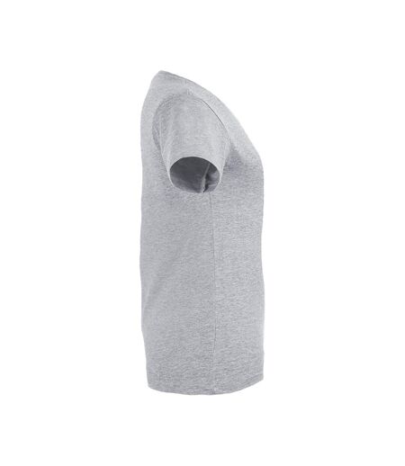 T-shirt Premium Femme Gris Promodoro