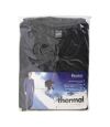 FLOSO Mens Thermal Underwear All In One Union Suit (Charcoal)