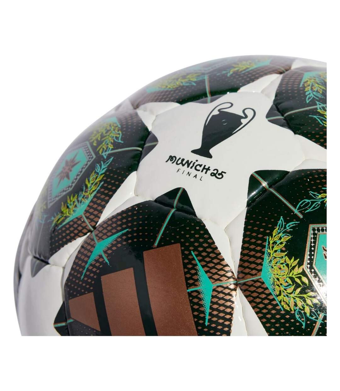 Ballon De Futsal Motif/style Ligue Des Champions De L´uefa Pro Sala Taille 4 Blanc Vert Adidas-3