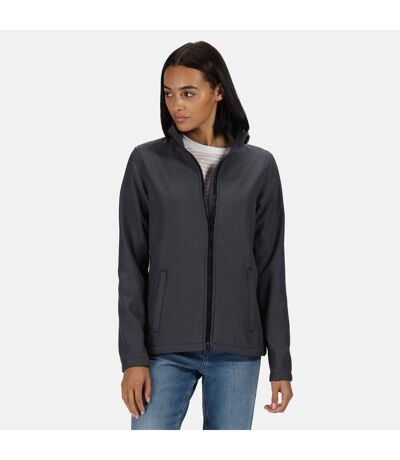 Veste Softshell Femme Gris Foncé Noir Regatta Professional