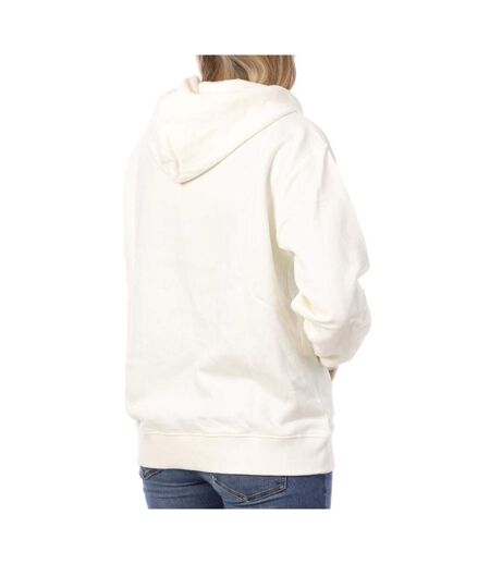 Sweat à Capuche Blanc Femme Vans Day Marshmallow - M