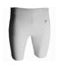 Precision Unisex Adult Essential Baselayer Sports Shorts (White)