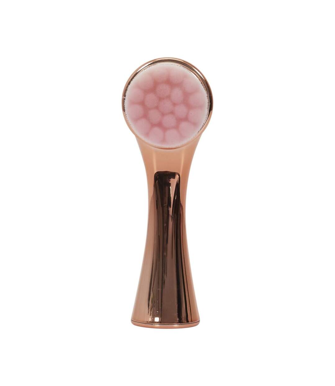 Brosse Visage 2 en 1 Double Action 13cm Rose-2