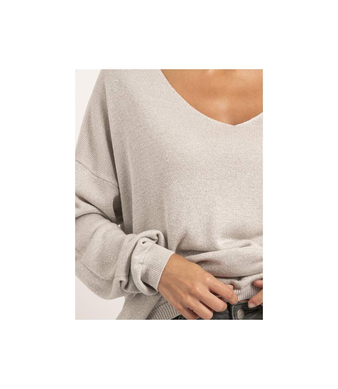 Pull fin paillettes KANGO - Dona X Lisa-3