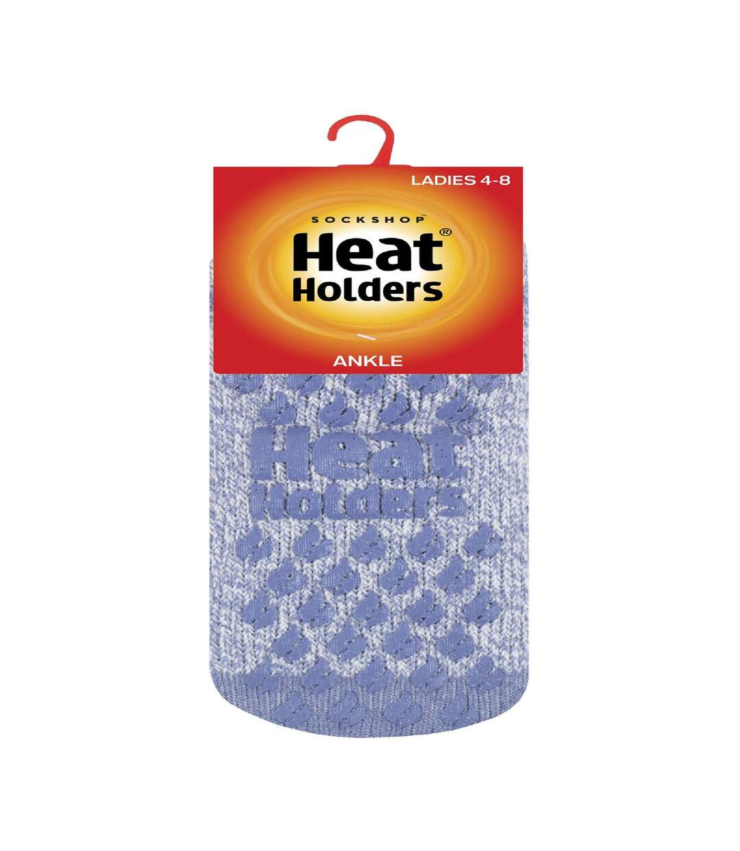 Ladies Thick Warm 2.3 Tog Thermal Low Cut Ankle Slipper Socks-2