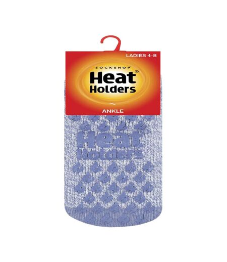 Ladies Thick Warm 2.3 Tog Thermal Low Cut Ankle Slipper Socks